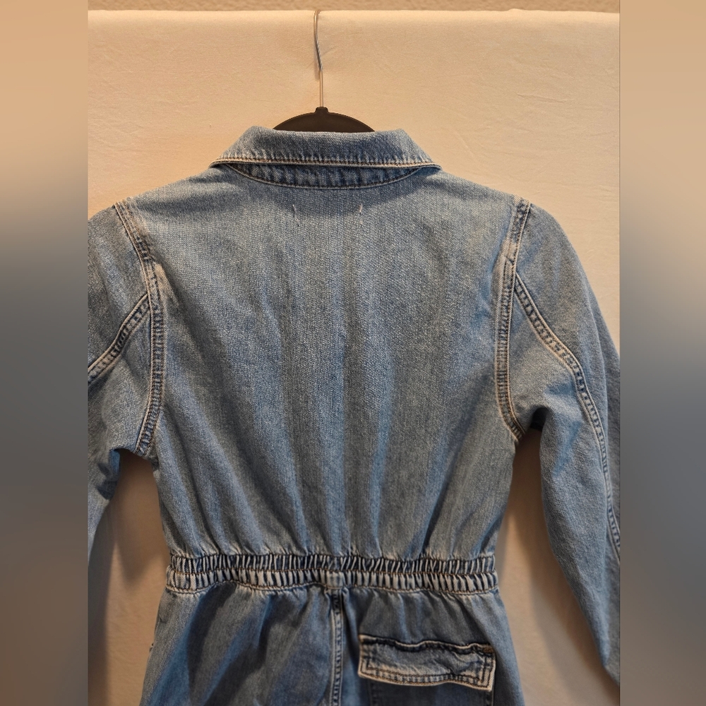 Zara Z1975 Denim Utility Boilersuit 90s Retro Vintage inspired 100% Cotton - Picture 7 of 12